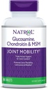 Natrol Glucosamine, Chondritine et MSM, Mobilité articulaire, Comprimés, 90 Compte (paquet de 12)