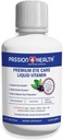 Passion 4 Vitamines oculaires liquides pour la santé - Supplément pour la vision naturelle et l'entretien des yeux des adultes - Soutien premium avec extrait de baie de Maqui, sans gluten, sans OGM, sans sucre - 30 jours d'approvisionnement, fabriqué aux États-Unis