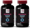 Vue focalisée - EYE VISION SUPPLÉMENT - Image plus claire, Support de l'objectif, Limpidité de la vision, Détails de Crisp, Perspective claire, Vue détaillée, Aiguiseur des yeux, Objectif focal, Avantage focal 2 Bouteilles 120 Capsules