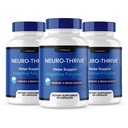 (3 packs) Supplément Neuro Thrive Cerveau, Neuro Thrive pour mémoire, Neuro Thrive PQQ pour réduire les effets négatifs du brouillard cérébral, Neuro Thrive Fonction cognitive, NeuroThrive Reviews Neuro-Thrive (180 capsules)