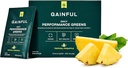 Bonne performance quotidienne Greens Poudre, Ananas de noix de coco, Gut Health, Energy, Focus et Immune Support avec L Theanine, Verts organiques, Chlorella, Ginger, Green + Adaptogen Drink Mix, 28 Packets