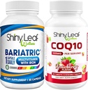 Multivitamine bariatrique avec Iron One Capsule par jour et CoQ10 Supplément de 100mg pour la santé cérébrale et la gestion de l'énergie pour les femmes et les hommes - 1 mois d'approvisionnement