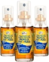 Spray pour la gorge de la propolis de l'abeille – Vaporisateur pour le miel apaisant, la menthe et la propolis de Malva - Soutien naturel immunitaire et soulagement de la gorge de l'abeille - Propolis de l'abeille – Antioxydants, flavonoïdes et Artepillin C, sans gluten - 3-Pack