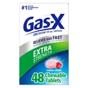 Comprimés de dégazage extra-X avec Siméthicone 125 mg, cerise - 48 Compte