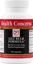 Préoccupations pour la santé Formule de bulbe de Lily – Toux sèche, gorge, nez et soutien pulmonaire – Formule à base de plantes chinoises – réglisse, Rehmannia, Astragalus, Fritillary – Supplément de soulagement respiratoire – 90 capsules