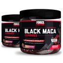 Facteur de force Black Maca Gummies, 2-Pack, Black Maca Root pour améliorer la vitalité masculine, augmenter l'énergie et la force, avec BioPerine pour l'absorption supérieure, Delicious Passion Berry Flavor, 120 Gummies