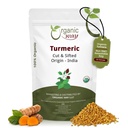 Cut & Sifted (Curcuma Longa) - Thé à base de plantes Kasher & USDA Certifiés Végétaux, non-OGM et sans gluten 100% Raw from India (2LBS / 32Oz.)