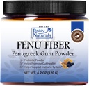 Reddy Naturals Aryana FENU Fibre – Poudre de Gum Fenugreek décimée - Polyphénols muscadines - Soutient des fonctions métaboliques saines – Améliore la santé immunitaire et de Gut – 4.2 OZ (120 G)