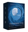 Herbatonine 3mg - La seule plante naturelle Mélatonine cycle de sommeil naturel, horloge corporelle et rythmique circadienne soutien pour Jet Lag, 60 capsules végétaliennes (60 jours d'approvisionnement)
