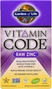 Jardin de vie, Code Vitamine, Zinc cru, 60 Caps Végétiques