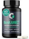 Capsules Micro Kannect avec 3% de Kanna Alcaloïde.Élévation de l'humeur, augmente les niveaux d'énergie, améliore la clarté mentale.Sceletium Tortuosum Suppléments quotidiens pour les hommes et les femmes 60 portions