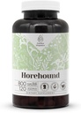 Horehound 120 Capsules (Marrubium vulgare) Herbe séchée (120 Nombre)