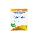 Comprimés Boiron ColdCalm pour soulager les symptômes fréquents du rhume tels que l'éternuement, le nez de runny, la gorge douloureuse et la congestion nasale - non somnolence - 120 Compte (2 Pack)