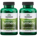 Swanson Premium Marque Curcumine curcuma curcuma curcuma curcuma curcuma curcuma curcuma curcuma curcuma (Rhizome) 1,44 Grams (1440 mg) 100 capsules (paquet de 2)