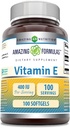 Formules étonnantes Vitamine E 400 UI par supplément de service
