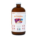 LIQUIDHEALTH Mega énergie Méthylated B-Complex, supplément de vitamine liquide pour adultes - Augmenter l'énergie, soulager le stress et la fatigue, le soutien immunitaire, le coeur et la santé Gut - Fabriqué aux États-Unis, végétalien, sans sucre (32 oz)