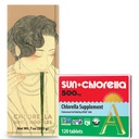 Sun Chlorella Green Goodness Bundle - 500mg Superfood, non-OGM 120 comprimés + Udon Nouilles Chlorella, prêt à cuire, végétalien, végétarien 7,8 oz (4 portions)