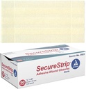 Bandes de fermeture de la plaie Dynarex - stérile, fournit un soutien stérile aux petites découpes et à la peau avec sutures, pointes, et agrafes et après-garde, blanc, 1/4.