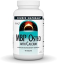 Source Naturals MBP Ostéo avec Calcium, support de densité osseuse avancé*, 90 comprimés
