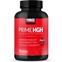 Facteur de force Prime HGH Secretion Activator, supplément HGH pour les hommes ayant étudié cliniquement AlphaSize pour aider à déclencher la production HGH, augmenter la force d'entraînement, et améliorer la performance, 75 capsules