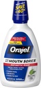 Orajel Antiseptique Souris de la bouche, 16 Fluid Oz
