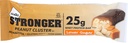 Nugo Nutrition Barre plus forte, grappe d'arachides, 2.82 Ounce
