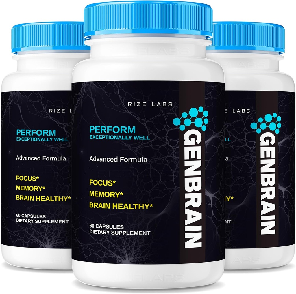 GenBrain Memory Supplement - Boost Focus & Brain Health