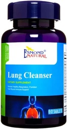 (5 Pack) Esmond Natural: Lung Cleanser (Maintain Healthy Respiration Function), GMP, produit naturel certifié Assn, fabriqué aux États-Unis - 300 comprimés