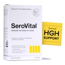 Complexe de renouvellement sérovital - Suppléments anti-vieillissement - Acides aminés - Peptides - Amélioration de l'énergie et de l'immunité, amélioration du sommeil, approvisionnement de 30 jours