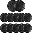 10 Packs (80 Pcs) Unitron Wax Guards Cerushield Disk v2.0 098-0445 pour phonak, accessoires d'aide auditive Filtres de cire, phonak Filtres d'aide auditive Wax Guard