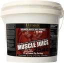 Ultimate Nutrition Jus musculaire, Mélange de boisson gain de poids - Poudre d'entraînement gain de masse pour les hommes et les femmes - Supplément pour la croissance musculaire maigre et le soutien immunitaire avec 55g de protéines - chocolat, 13.2lb