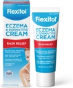Crème d'eczéma et dermatite Flexitol – sans stéroïdes et fragrances pour peau sensible et irrité avec 5% de farine d'avoine colloïdale