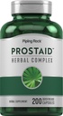 Piping Rock Prostate Supplément pour les hommes de 200 Capsules de ProstAid Extrait complexe à base de plantes avec Saw Palmetto, Pygeum, Sting Nettle