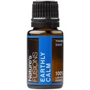Fusions de la nature Calme terrestre, mélange d'huile essentielle 100% pure et naturelle pour l'aromathérapie et l'utilisation topique, .5 Fl Oz (paquet de 1) (15 mL)