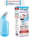 Nasopure Nasal Wash, Little Sampler Kit, Le Nicer Neti Pot Kit de lavage Sinus, confortable rinçage nasal 4 Oz bouteille et 4 sachets de sel (3.75 Gr chacun), congestion nasale, froid, allergie, irrigation nasale
