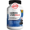 Nervovive Max - Supplément d'aide au cerveau Améliorer la mémoire et la mise au point clair Brain Fog & Boost Fonction cognitive 60 Capsules naturelles (1)