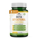 Beta Sitostérol - Comprimés de 500mg - Non-OGM - Soutien des niveaux de prostate et de cholestérol sain - Complexe de phytostérols - Stérols et Stanols végétaux naturels