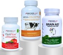 Bricker Labs Travel Wellness Bundle: Optiflow Blood Flow Optimizer, Colostrum Capsule Immune Défense et l'aide cérébrale La mémoire compte pour la santé cérébrale