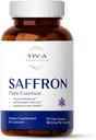 Capsules d'extrait de safran pur – Support naturel pour l'humeur, l'équilibre émotionnel, la vision et la protection antioxydante – Végétaux, non-OGM, testés en laboratoire – 60 capsules à base végétale