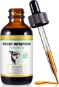Traitement de l'infection des levures pour chiens, soutien naturel Chien Healthy Ditch Relief, traitement de l'infection des oreilles, chiens Allergie Relief, Inflammation Relief & More (1pcs)