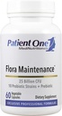 Patient 1 Flore Maintenance: Supplément probiotique pour aider à équilibrer la flore intestinale.