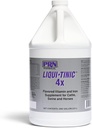 PRN Pharmacal Liqui-Tinic 4X - Fer et vitamines Supplément nutritionnel oral pour animaux de compagnie- Supplément aromatisé au foie avec fer et B-complex vitamines pour soutenir le bien-être - 1 Gallon