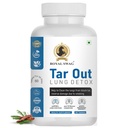 Royal Swag Tar Out Lung Cleanse and Detox Tablet (60 Pcs) Pack de complément de soutien respiratoire naturel pour les fumeurs et les non-fumeurs pour la santé pulmonaire et la désintoxication