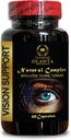 Complexe de lutéine - Complexe de soutien de la vision - Suppléments de vision bio, vitamine oculaire et supplément minéral, suppléments taurines humains, extrait de chardon de lait - 1 bouteille