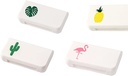 SagaSave Travel Pill Case 3 Compartiments Portable Pill Case Étanche à la poussière et à l'humidité-Proof Daily Pill Case Petite boîte à pilules pour les vitamines, huile de poisson, suppléments(4 styles)