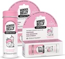 Antiacide de Wonderbelly, soulagement efficace des brûlures d'estomac et de l'indigestion instantanée des acides, taille de voyage Comprimés à croquer extra-fort, 1000 mg de carbonate de calcium, milkshake aux fraises, 12 comtes (paquet de 2)