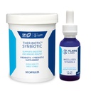Klaire Labs Ther-Biotique Synbiotique Probiotique (30 Capsules) & Vitamine A Micellisée Liquide (1 oz / 600 portions) 5000 UI Bundle - Digestive Health & Immune Support - Hypoallergénique 2 Ensemble de produits