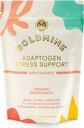 Goldmine Adaptogens Superfoods Reishi Poudre de champignons organiques Adaptogen Stress Support & Daily Balance Blend (227 Grams, Pouch)