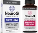 LifeSeasons NeuroQ Mémoire et focus avec Sleep Now Bandes - 24/7 Soutien à la santé cérébrale - Boosts Performance cognitive et santé de la fonction cérébrale - Formule neuroprotectrice