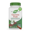 Nature's Way Cayenne Pepper Capsules, Digestion traditionnelle et support de circulation*, Capsaicin, Projet non OGM vérifié, sans gluten, 180 capsules végétaliennes (paquetage mai Vary)